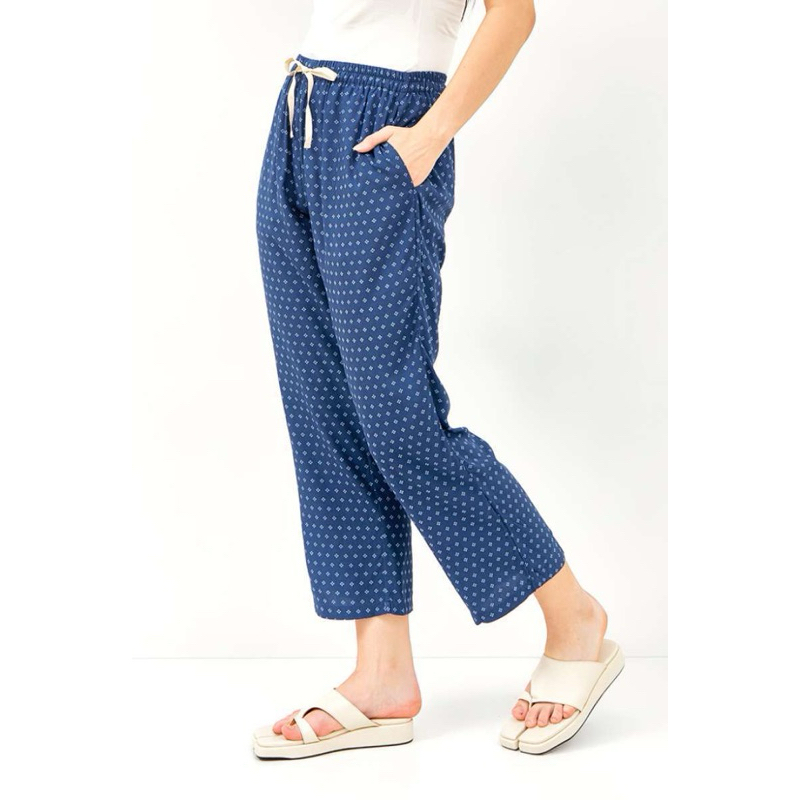 Drape Wide Pants Kulot By UNQ GU