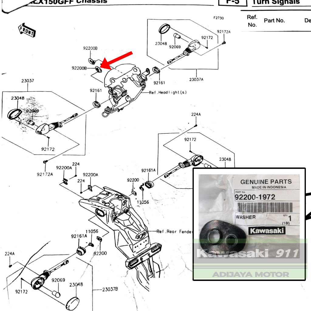 DUDUKAN BESI SEN W175