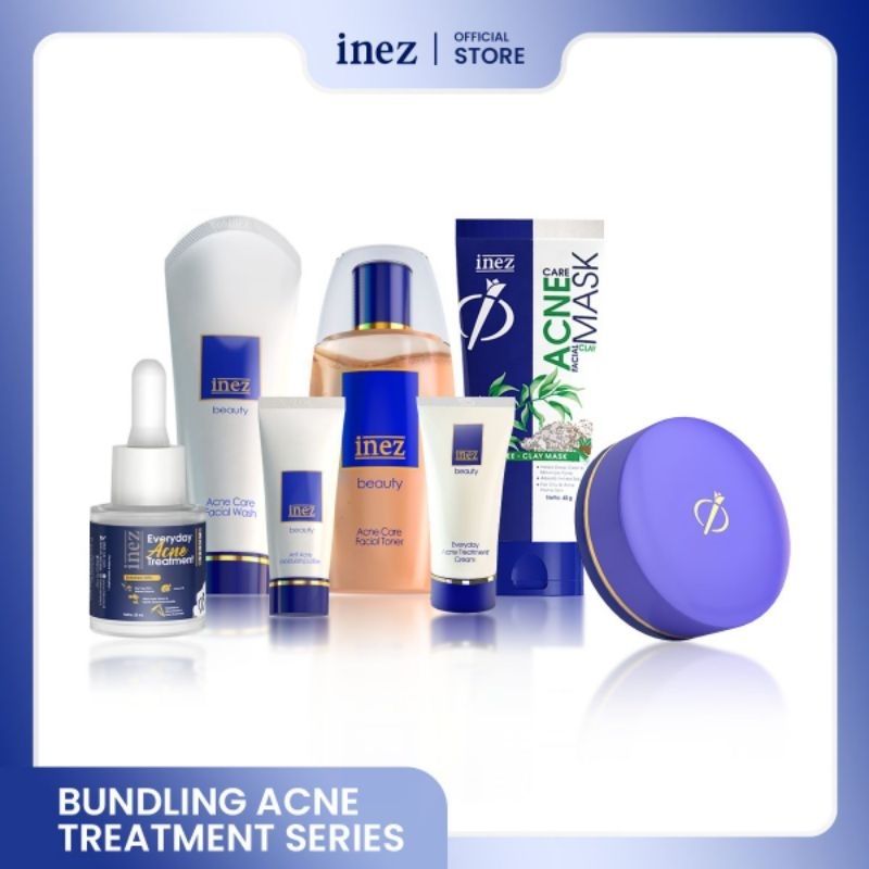 Inez Bundling Acne Treatment Series/paketan buat kulit Jerawat