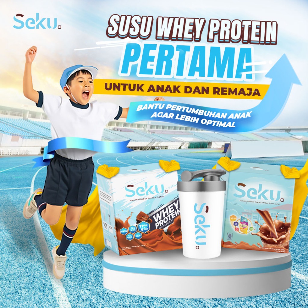 

Susu SEKU, Tumbuh Optimal Performance Maksimal - (25gram dan 40gram)