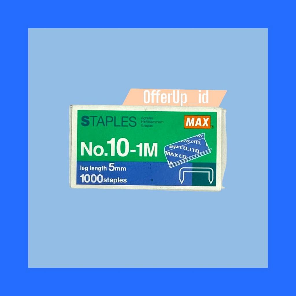 

ISI STEPLES MEREK MAX UKURAN NO.10-1M LEBAR 5MM