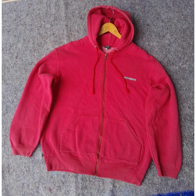 VINTAGE QUIKSILVER  JAPAN ZIPPER HOODIE SURFING STREETWEAR