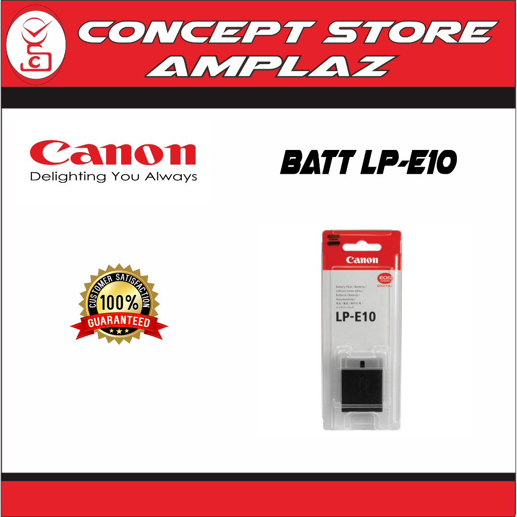 BATTERY CANON LP-E10 Original . LPE 10 Original