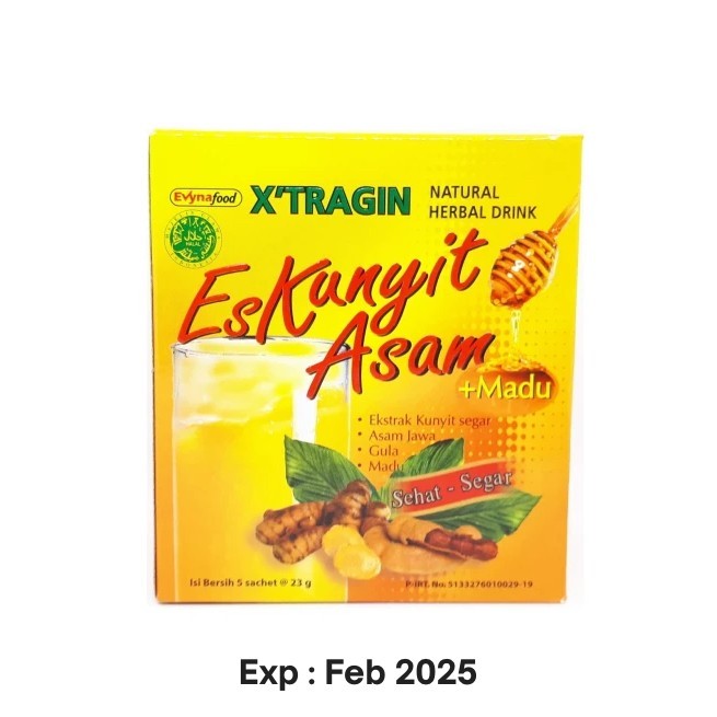 

X'TRAGIN Es Kunyit Asam Minuman Bubuk