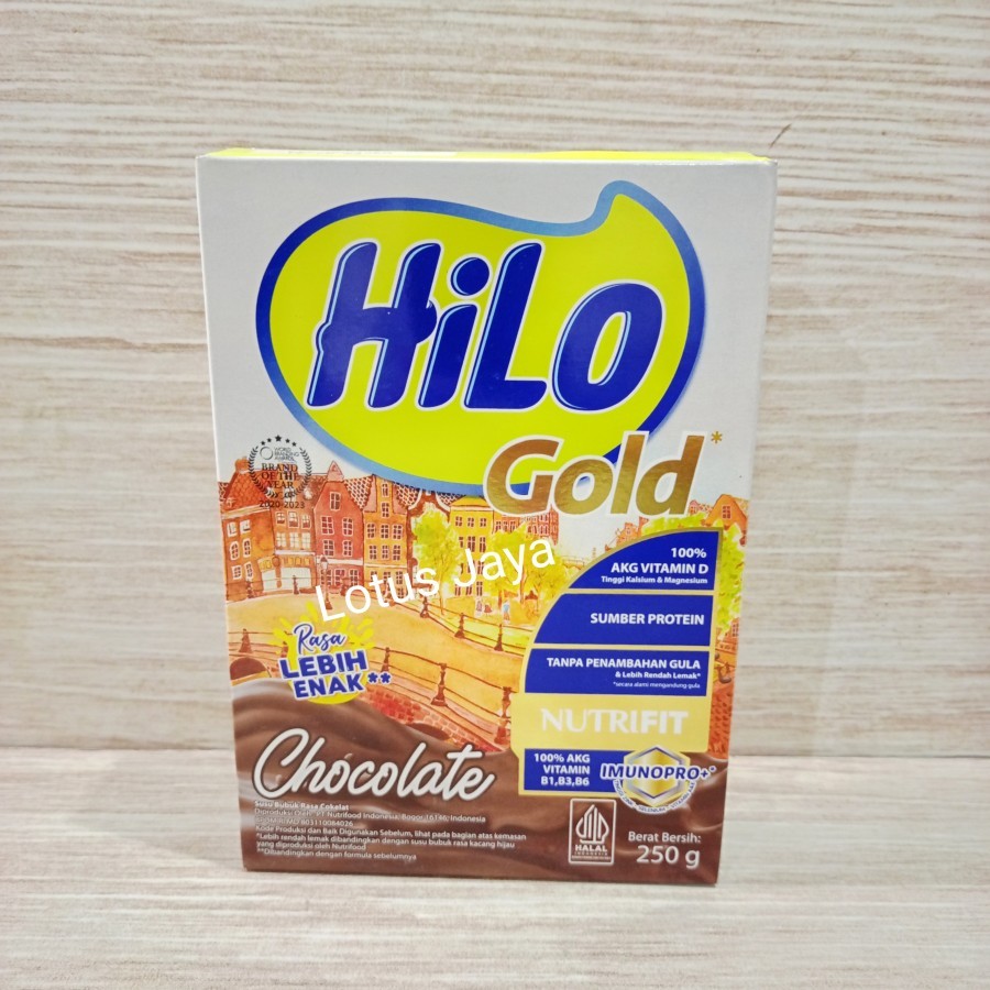 

HiLo Gold Chocolate 250gr