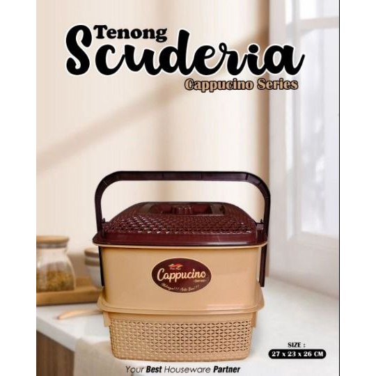 Suryaplast Tenong Segi Scuderia Capuccino / Tenong susun 2 plastik
