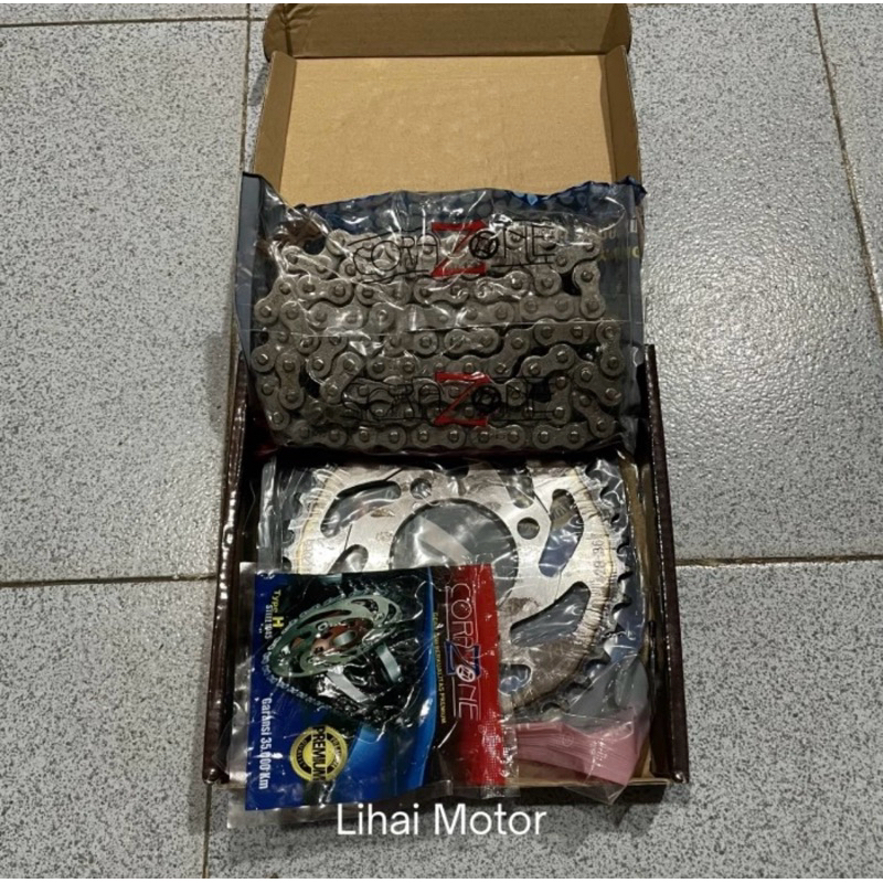 GEAR GIR SET SUPRA FITNEW, FIT S, SUPRA X 125, REVO CORAZONE