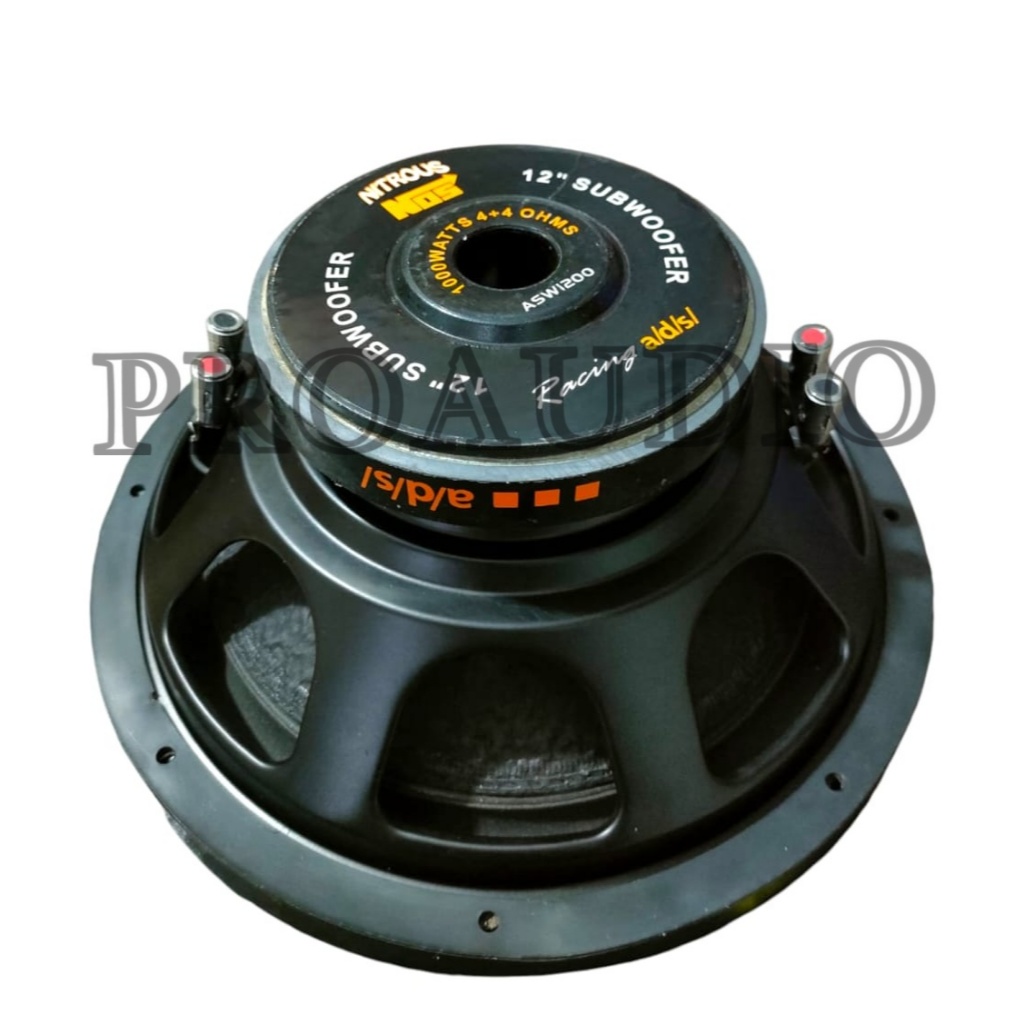 Speaker subwoofer 12 inch ADS ASW 1200 nitrous NOS 12" Nitrous ASW 1200