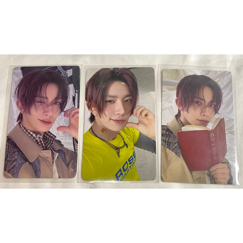 BACA DESKRIPSI | READY HEESEUNG UMS WVJP ARCANUM Photocard pc enhypen romance untold r:u orange bloo