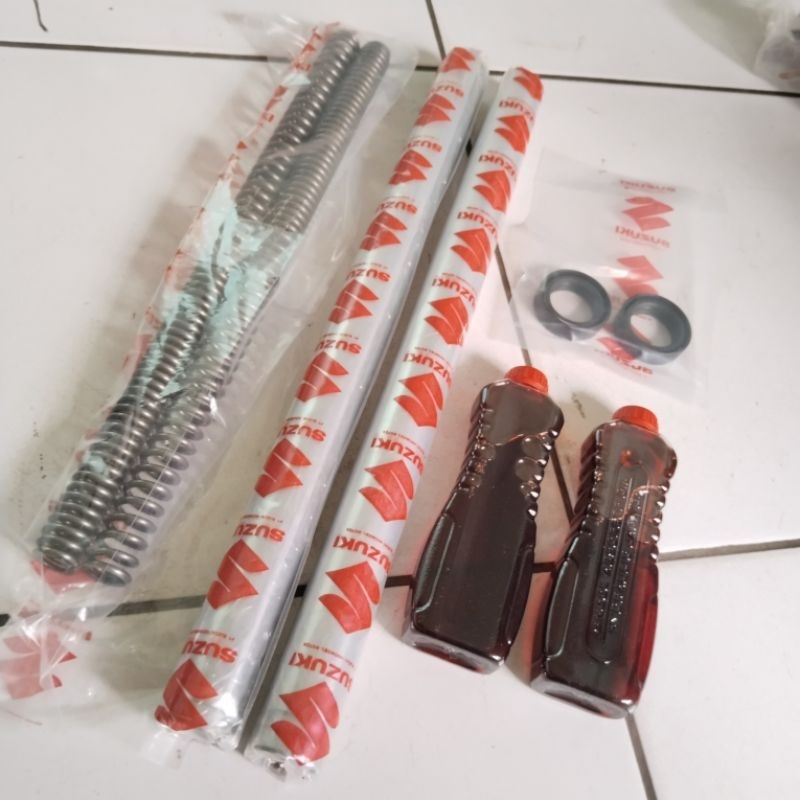 as shock depan suzuki smash new smash 110 Shogun 110/125 SP SGP per+sil+oli+shock