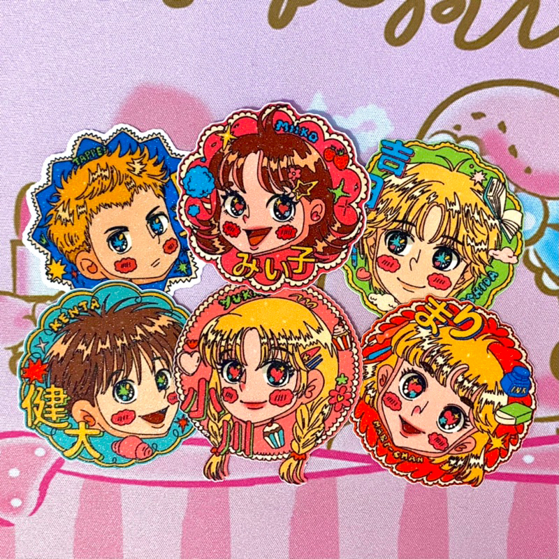 

Hai! Miiko Diecut Stickers | Kirrari Day