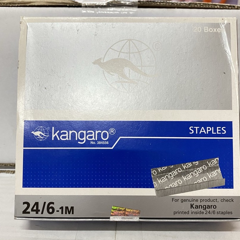 

RESTOK GAN KANGARO ISI STAPLES NO 246 ISI STAPLES NO 3