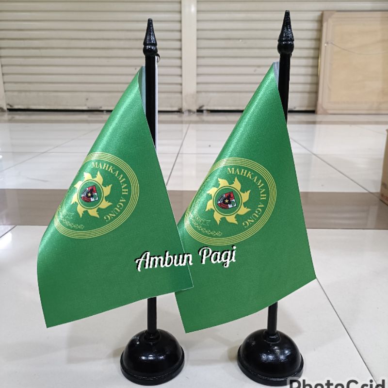 

best seller bendera Mahkamah Agung+tiang kayu