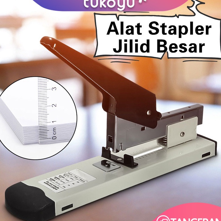 

GROSIR Penjilidan Kertas Stapler Adjustable Logam Tugas Berat 1 Lembar