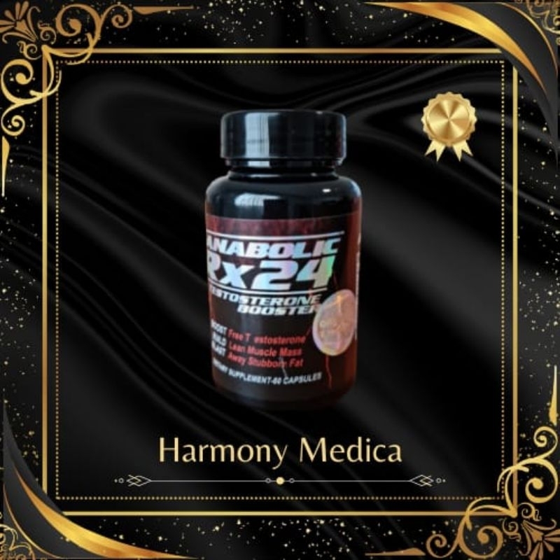 ANABOLIC RX 24 Testosterone booster original herbal