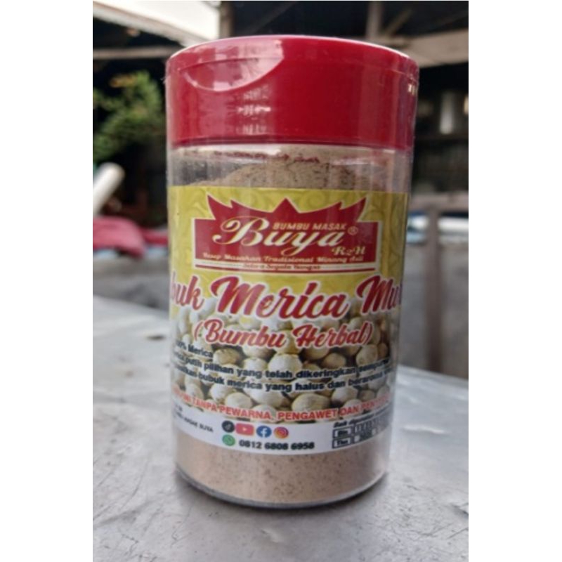 

BUBUK MERICA MURNI BUYA [100% MERICA BUBUK]