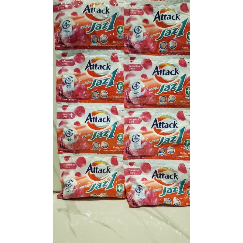 Attack jazz 1 1 renceng isi 6 sachet