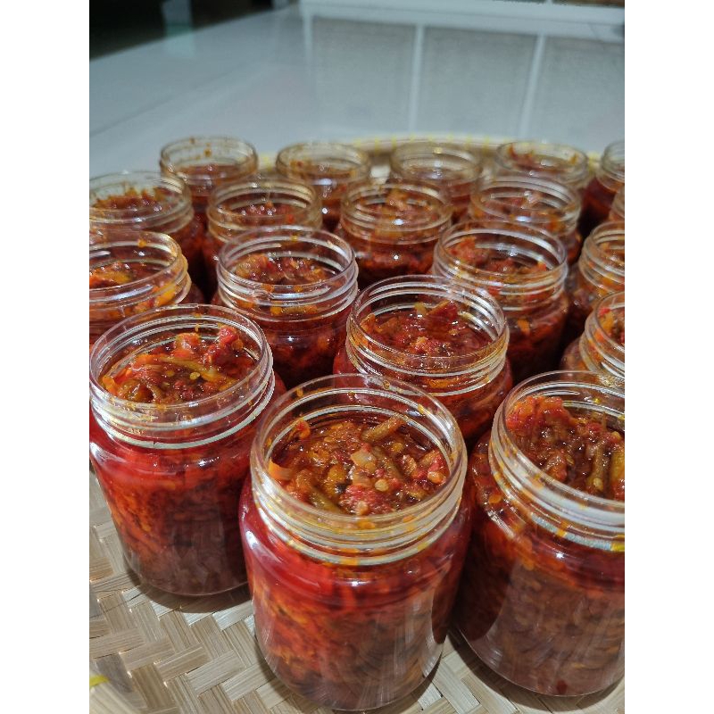 

Sambal Teri Kecombrang Sambal Botol 200gr