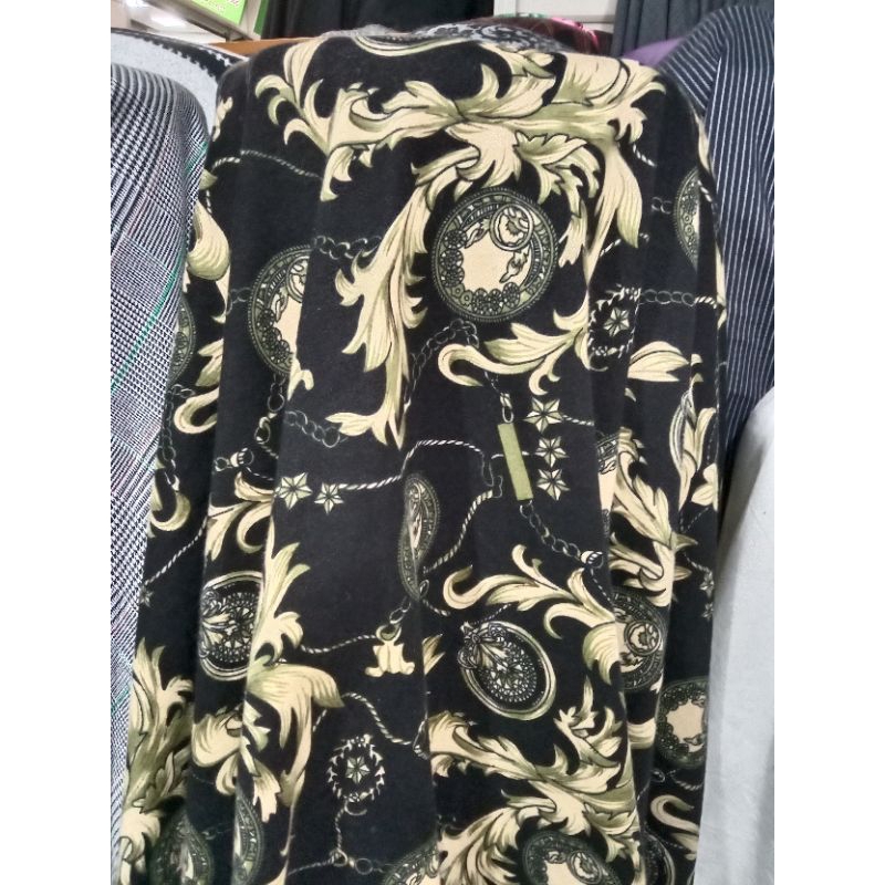 kain/bahan katun twill street motif/katun twill garment