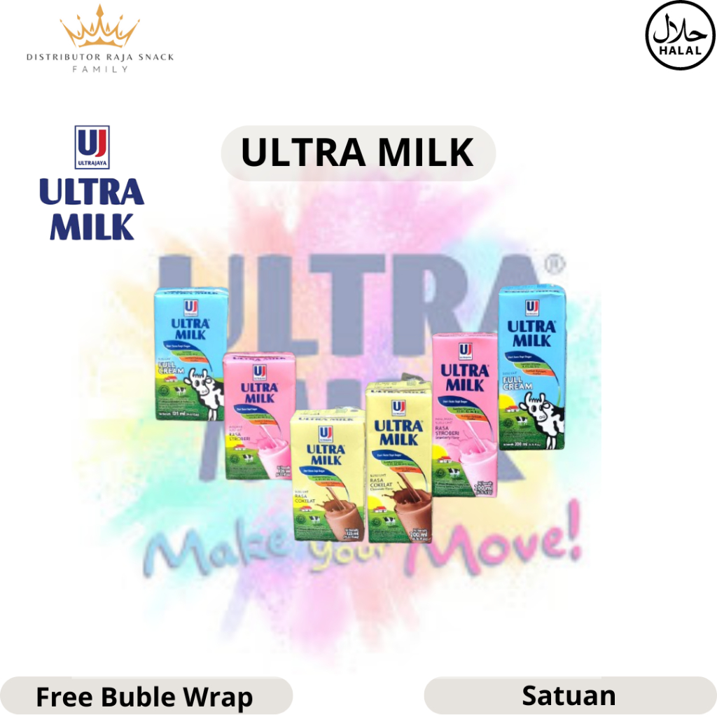 

Susu UHT Ultra Milk - Netto 125 ml dan 200ml