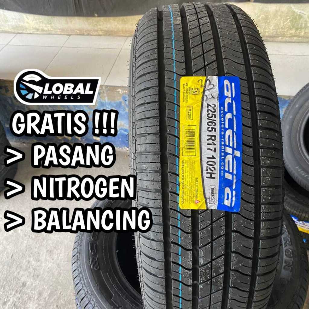 Ban Mobil Radial Suv Ring 17 225 65 R17 Accelera Omikron HT Terbaru 2024 Crv,Xtrail,Juke