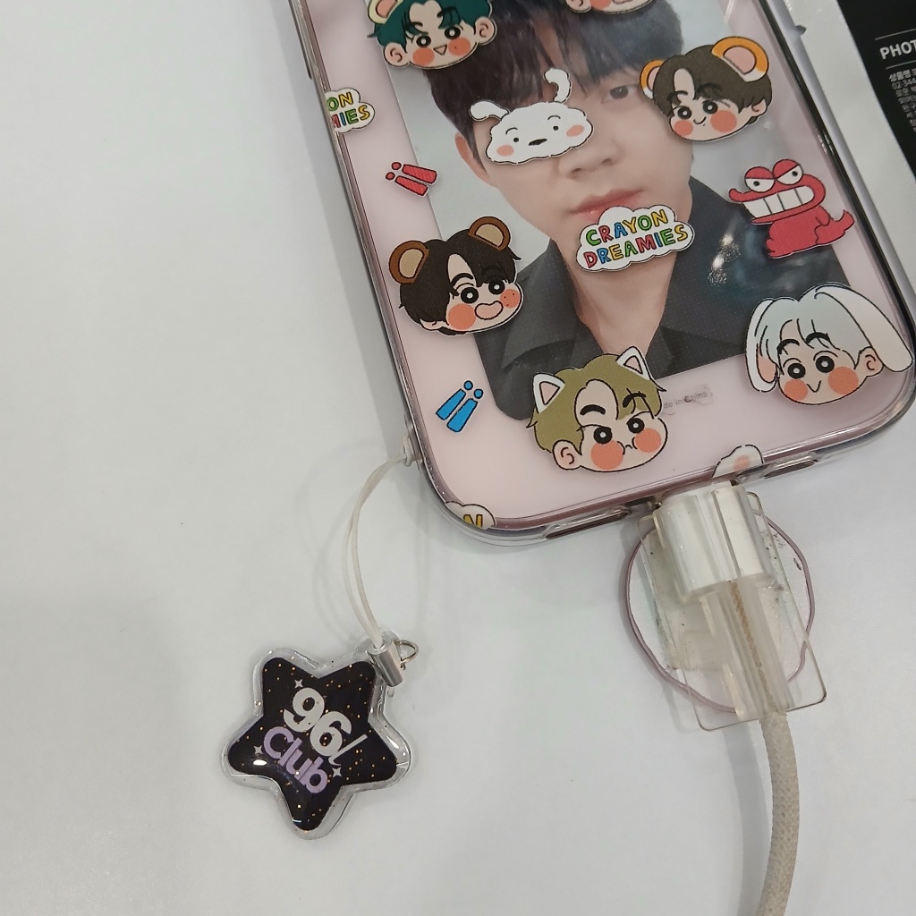 90s club phone charm