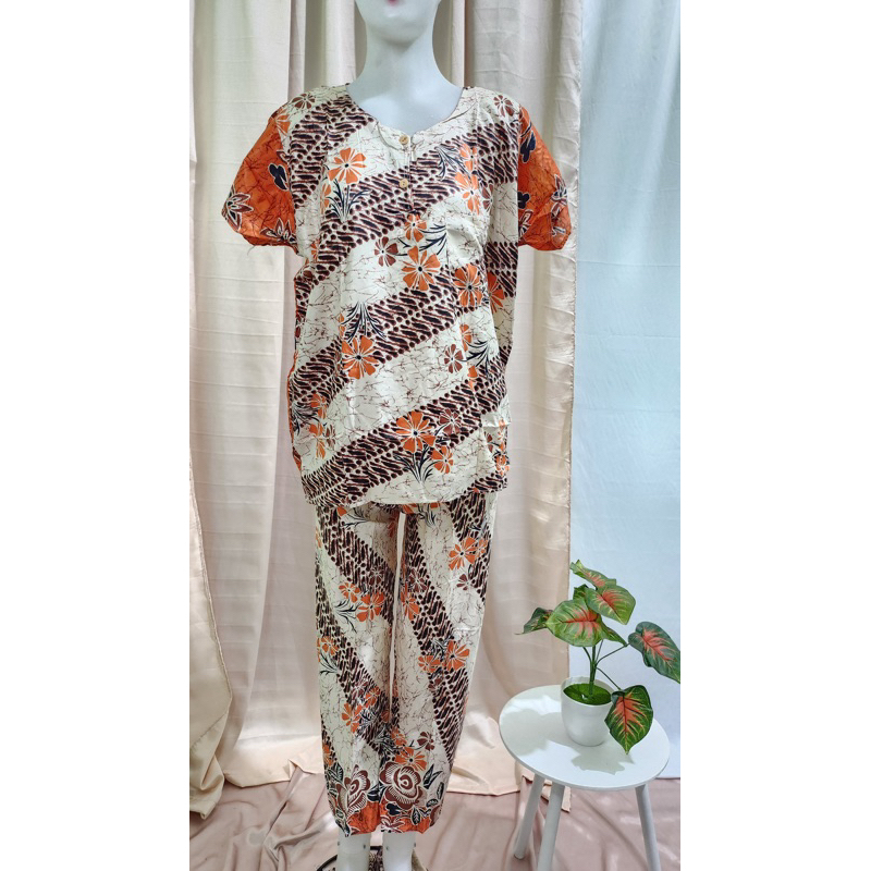 Setelan Batik One set (Celana Panjang)