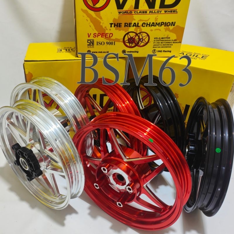 Velg Racing Vnd V Speed Pcx 160  Ring 14 / Pelek V Speed V1 Pcx 160 Pcx160 185/215-14
