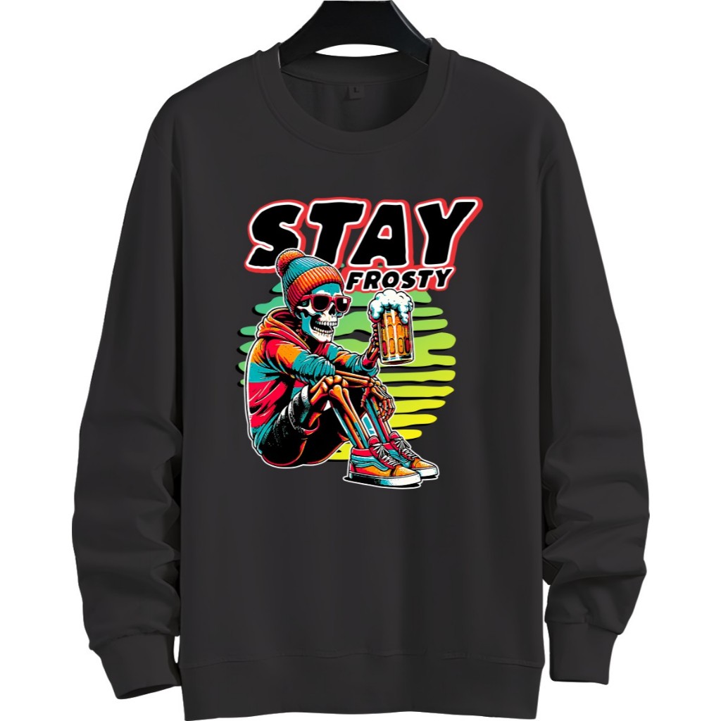SWEATER HOODIE PRIA LENGAN PANJANG /JAKET SWEATER PRIA SABLON STAY /SWEATER PRIA DISTRO/SWEATER PRIA