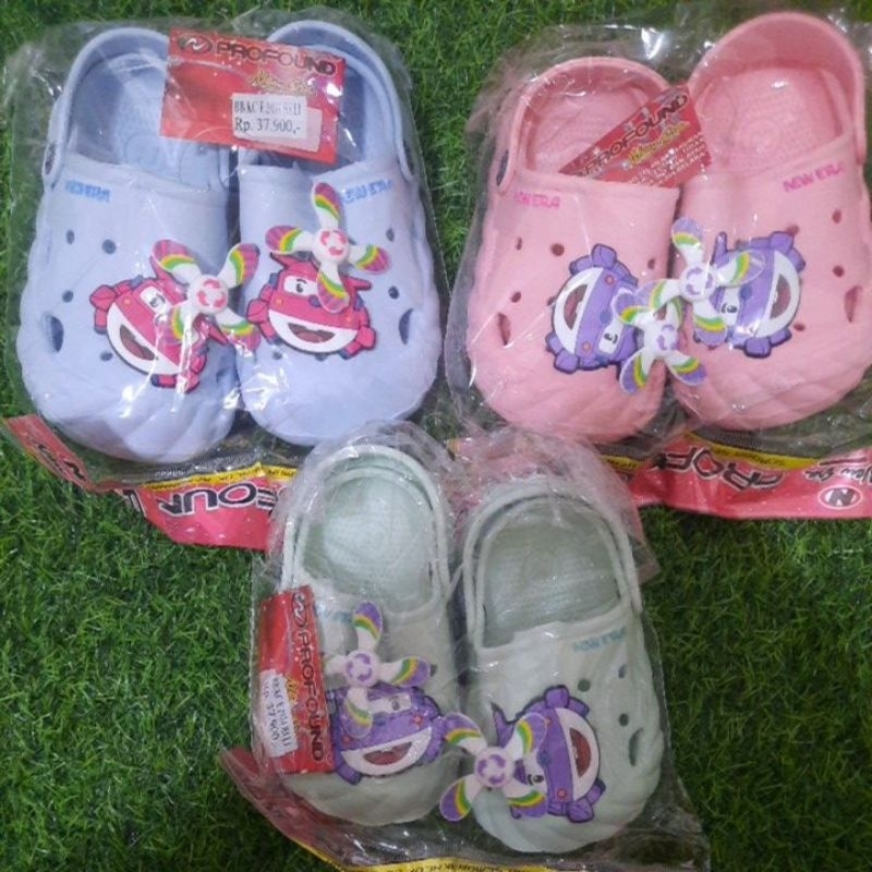 sandal selop anak new era E2034 helikopter
