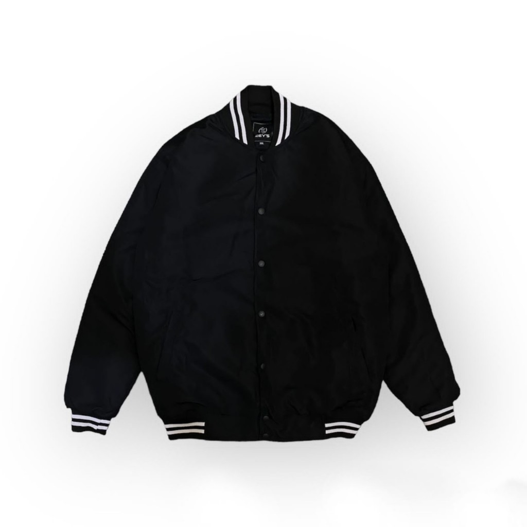 Jaket bomber varsity Jaket bomber Polos Pria Wanita Original
