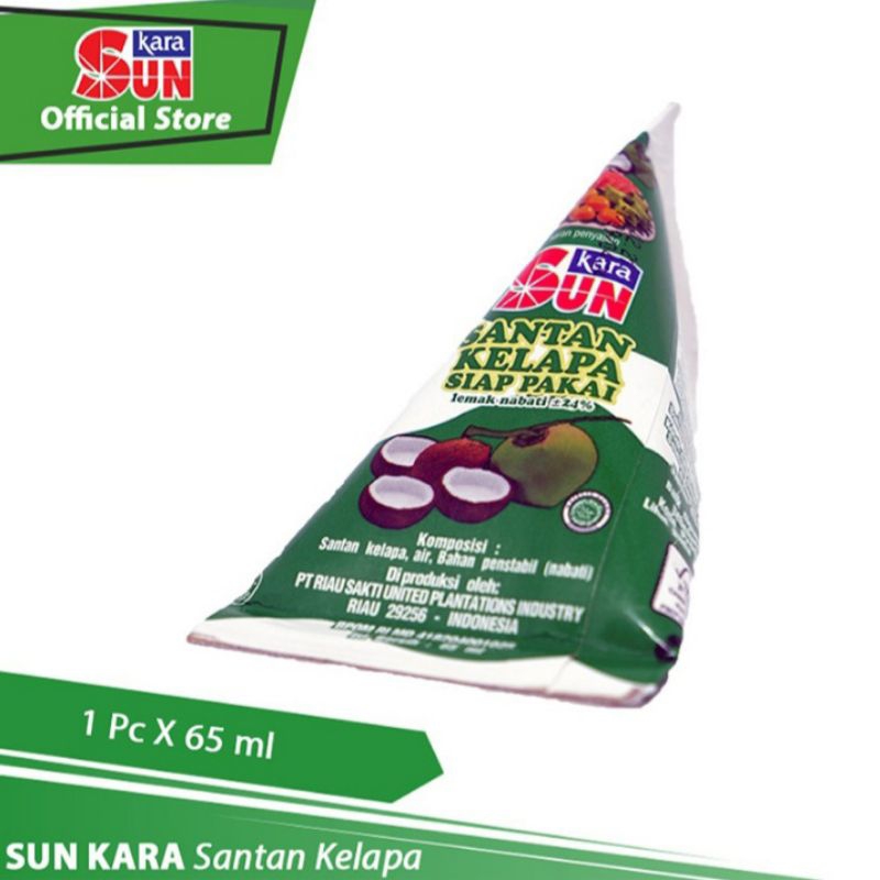 

Kara sun Santan Kelapa Instan 65ml