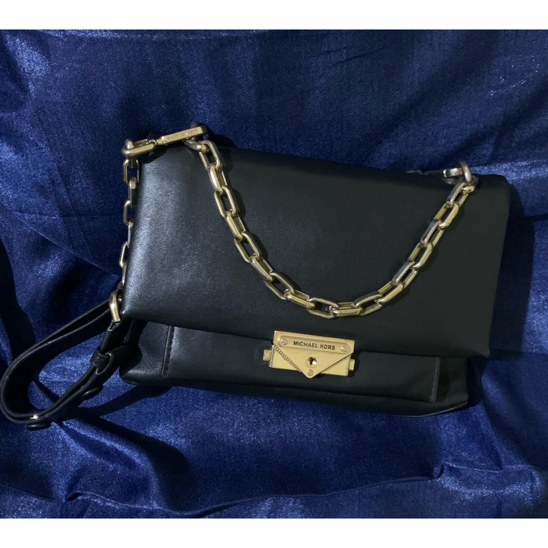 Tas PL MK Cece handbag & shoulder leather bag. Size 23,5 x 14