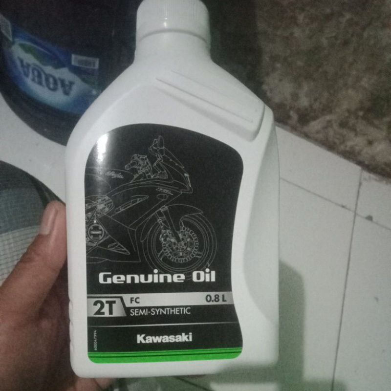 oli samping kawasaki 2 tak oli 2 tak garansi original 100%