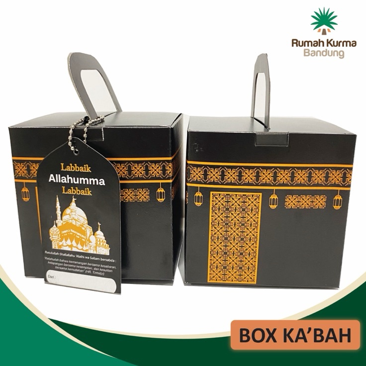 

Dus Box Kabah Kabah Paket Oleh Oleh Umroh Premium Hangtag Kartu Ucapan Produksi Buraidah Isi 5 Pcs