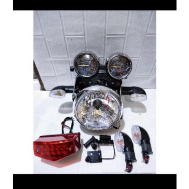 paket lampu depan rx king full set