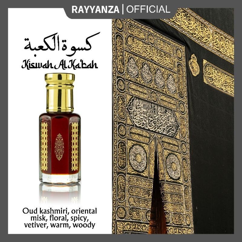 PARFUM ARAB | MINYAK WANGI SHOLAT KISWAH KA'BAH ASLI MURNI NON ALKOHOL