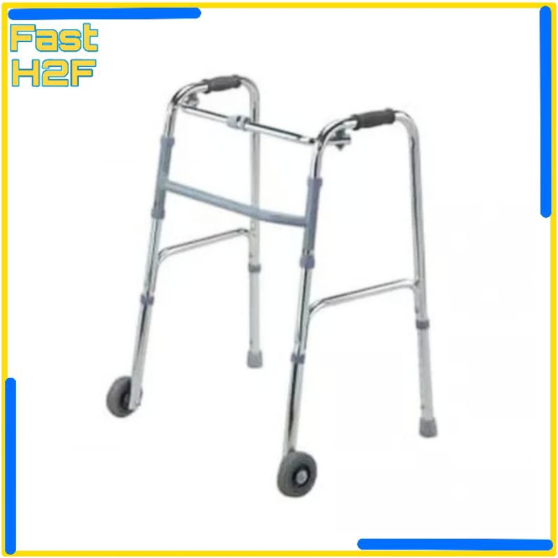 Tongkat Walker Roda/Tongkat Lipat Lansia