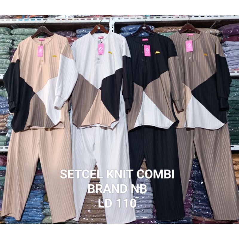 setcel premium oneset wanita setelan import wanita