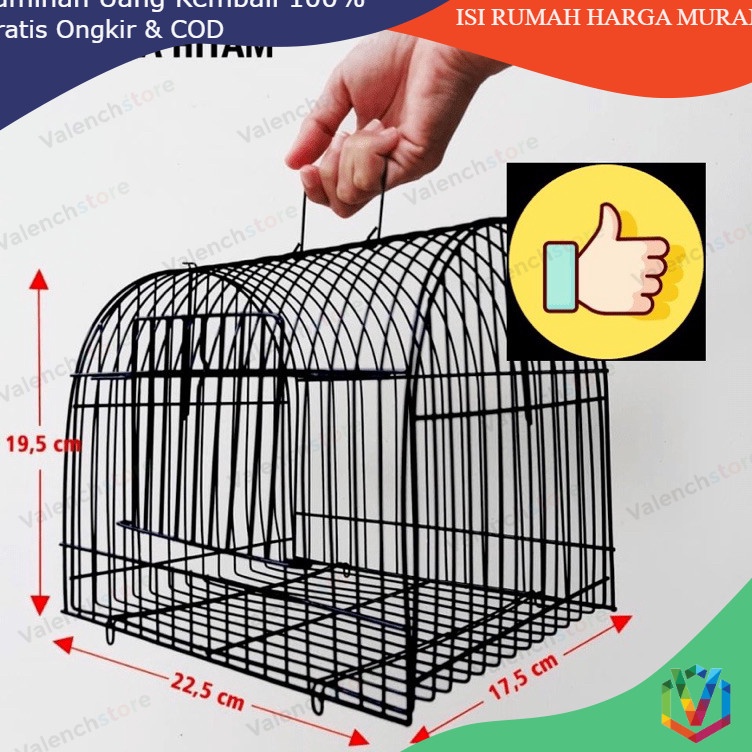 Super Luar Biasa SANGKAR KANDANG BESI MINI UNTUK UNTULAN BAWA BURUNG LOVEBIRD BUAT COD SUGAR GLIDER 
