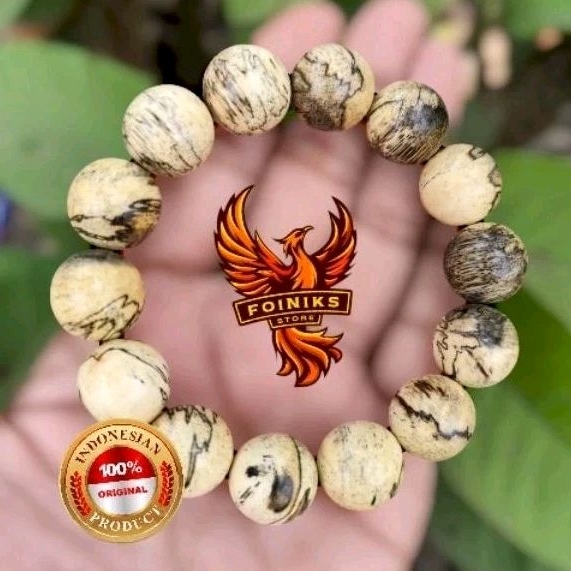 Gelang kayu kaboa sancang super asli 100% original