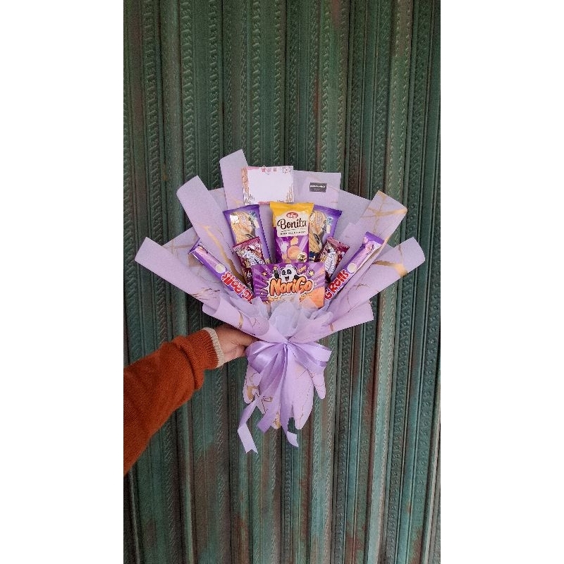 

Buket snack gift ultah wisuda