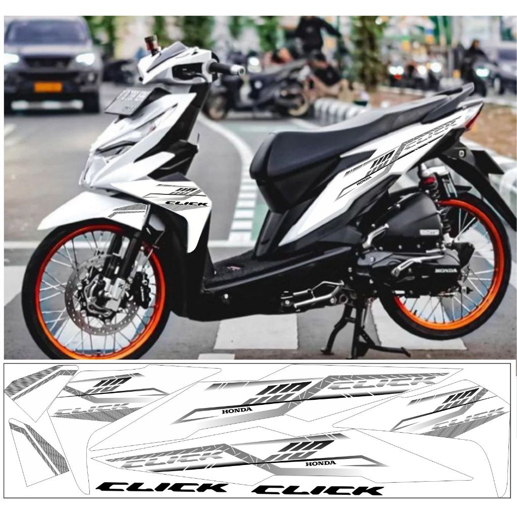 striping variasi honda beat new costum sticker list modifikasi honda beat terlaris cod 2017 2018 min