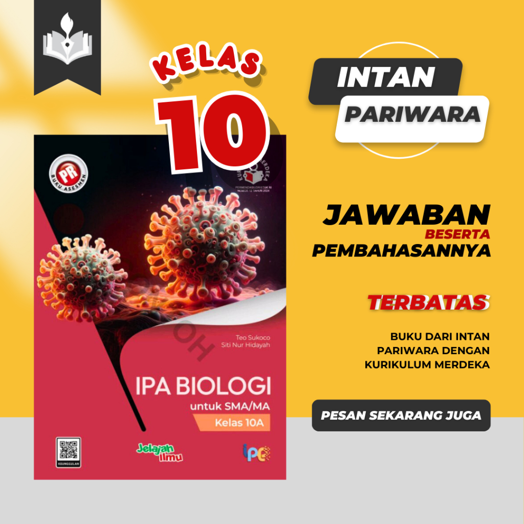 Jawaban Beserta Pembahasannya Buku PR / LKS Intan Pariwara Kelas 10