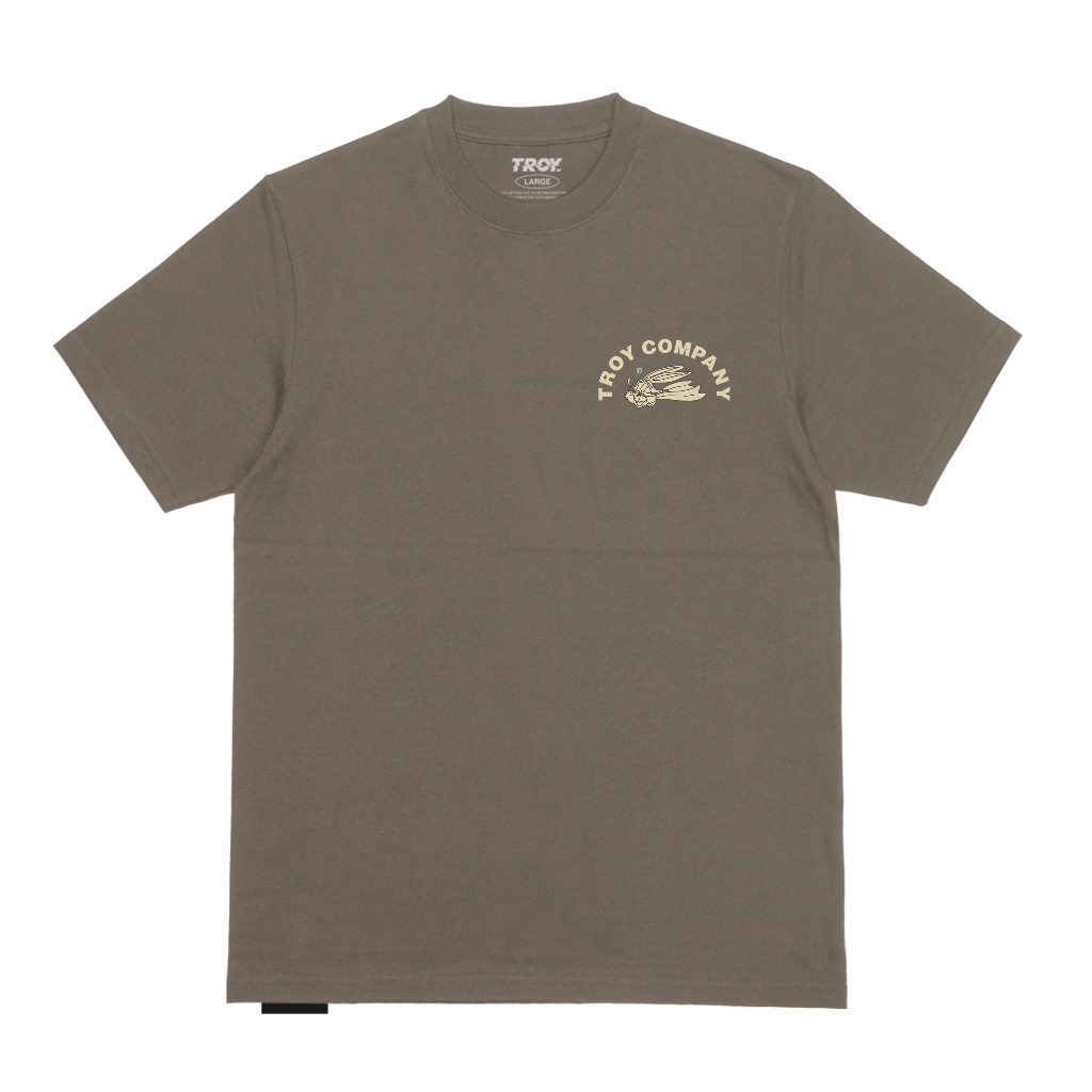 Troy Company Tshirt Maple Brown Bugs Bunny - Kaos Lengan Pendek Kaos Coklat Maple MTD 2721