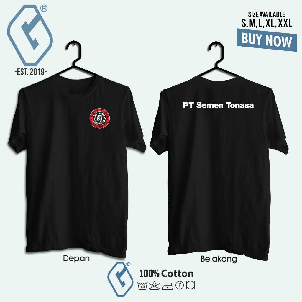 kaos semen tonasa / baju pt semen tonasa