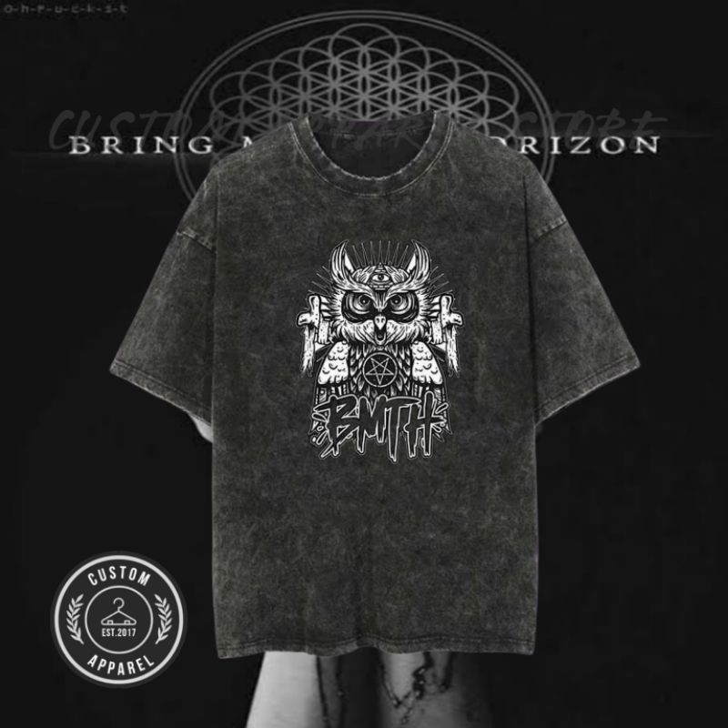 Kaos Washed Oversize - Bring Me The Horizon