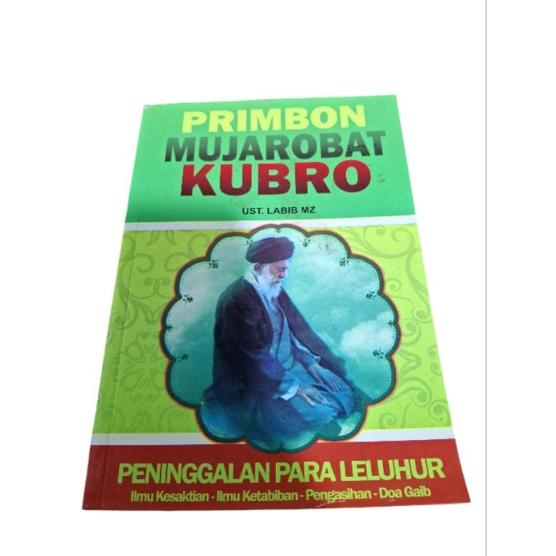 Primbon Mujarobat Kubro kertas cd besar(21x14cm)