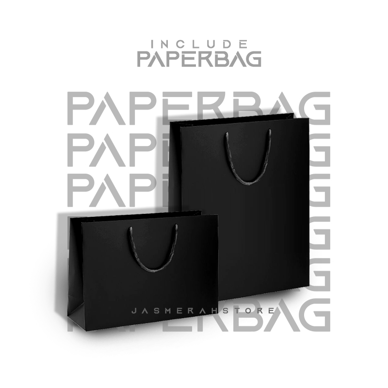 

PAPERBAG HITAM Elegan Pembungkus/Kemasan Kado Hadiah