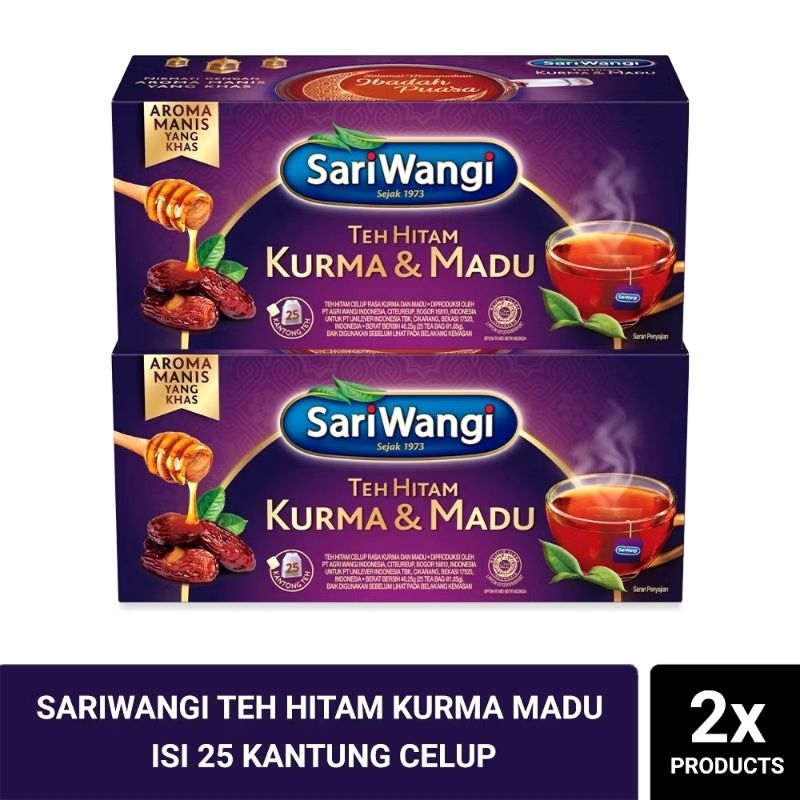 

sariwangi kurma dan madu 2x25
